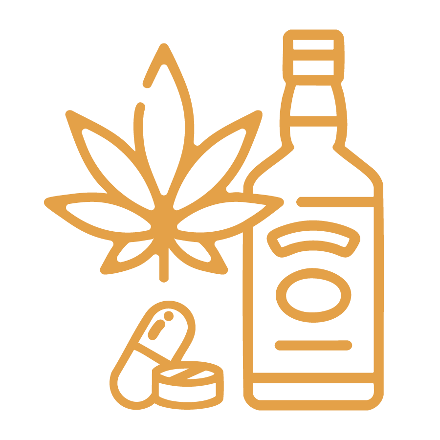 Icône prévention cannabis, alcool et autres drogues