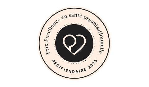 Prix Excellence en santé organisationnelle de Dialogue
